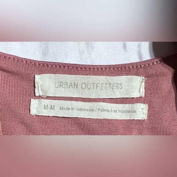 Urban Outfitters Alix Tie Front Pale Pink Romper - Picture 5 of 8